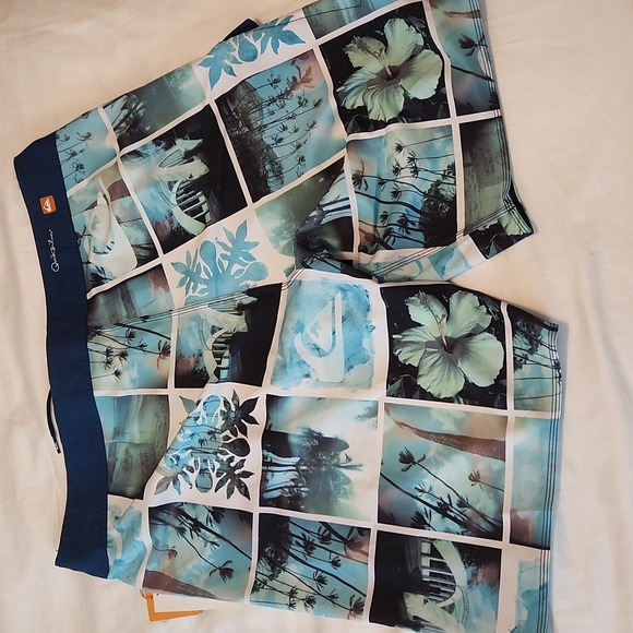 NWT Quiksilver Men's Board shorts - Picture 2 of 5